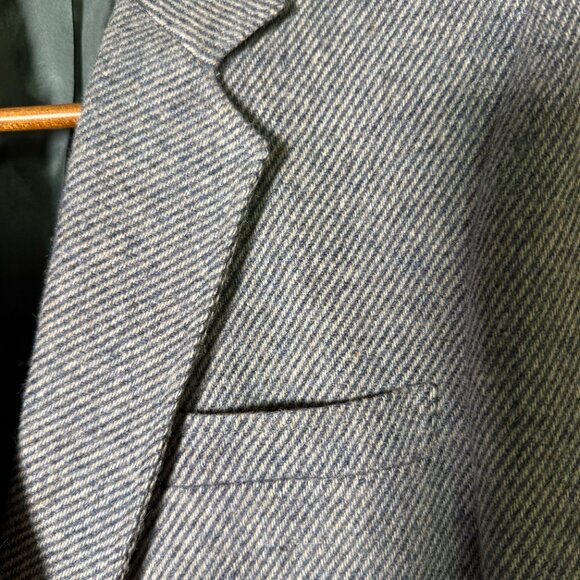 Kuppenheimer Blazer Sports Jacket Herringbone Gray - Picture 8 of 11